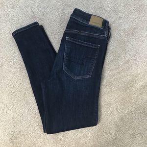 American Eagle Hi Rise Jeggings - size 8 short